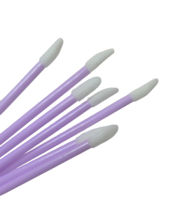 Aplikatory welurowe fioletowe 50 szt
